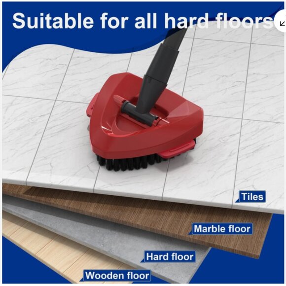 Scrubber Mop Head for O Cedar RinseClean Spin Mop 2 Tank System Replace Head 2PC - Picture 5 of 10